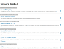 Tablet Screenshot of cannonsbaseball.blogspot.com