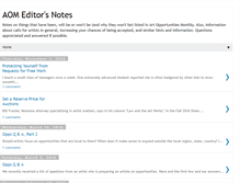 Tablet Screenshot of aomednotes.blogspot.com