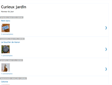 Tablet Screenshot of curieuxjardin.blogspot.com