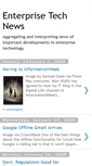 Mobile Screenshot of enterprise-tech.blogspot.com