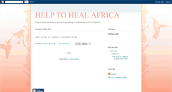 Desktop Screenshot of helptohealafrica.blogspot.com