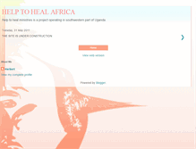 Tablet Screenshot of helptohealafrica.blogspot.com