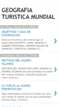 Mobile Screenshot of geografiaturisticamundial.blogspot.com