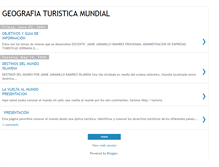 Tablet Screenshot of geografiaturisticamundial.blogspot.com