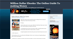 Desktop Screenshot of milliondollarebooks.blogspot.com