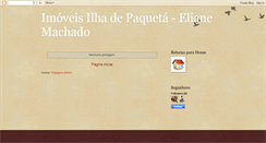 Desktop Screenshot of paqueta-imoveis10.blogspot.com