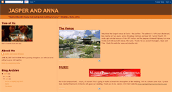 Desktop Screenshot of jasper-anna.blogspot.com