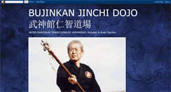 Desktop Screenshot of bujinkanjinchidojo.blogspot.com