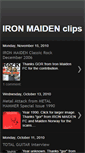 Mobile Screenshot of ironmaiden101.blogspot.com