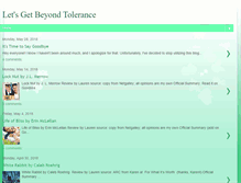 Tablet Screenshot of letsgetbeyondtolerance.blogspot.com