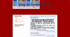 Desktop Screenshot of conhecimentoblogg.blogspot.com