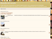 Tablet Screenshot of escudofilosofia.blogspot.com