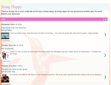 Tablet Screenshot of beinghappygirl.blogspot.com