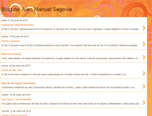 Tablet Screenshot of blogdejuanmanuelsegovia.blogspot.com