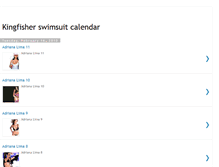Tablet Screenshot of kingfisherswimsuitcalendar.blogspot.com
