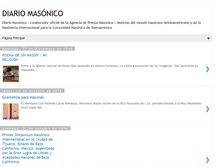 Tablet Screenshot of diariomasonico.blogspot.com
