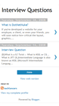 Mobile Screenshot of crackinterviewquestions.blogspot.com