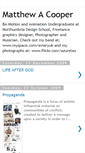Mobile Screenshot of matthewacooper.blogspot.com