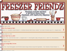 Tablet Screenshot of freezerfriendz.blogspot.com