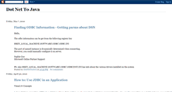 Desktop Screenshot of dotnettojava.blogspot.com