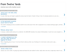 Tablet Screenshot of fromtwelveyards.blogspot.com