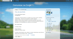 Desktop Screenshot of comunicar-na-corga.blogspot.com