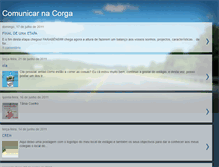 Tablet Screenshot of comunicar-na-corga.blogspot.com