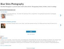 Tablet Screenshot of beckysblueskies.blogspot.com