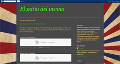 Desktop Screenshot of el-patio-del-vecino.blogspot.com
