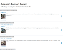 Tablet Screenshot of judannascomfortcorner.blogspot.com