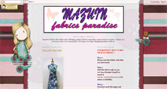 Desktop Screenshot of mazuin-fabrics-paradise.blogspot.com