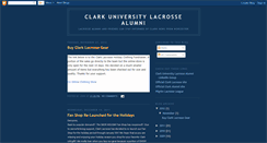 Desktop Screenshot of clarklacrossealumni.blogspot.com