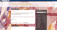 Desktop Screenshot of damselinaddress.blogspot.com