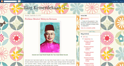 Desktop Screenshot of blogkemerdekaan2a.blogspot.com