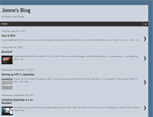 Tablet Screenshot of joone4u.blogspot.com