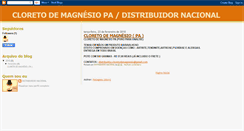 Desktop Screenshot of cloretodemagnesiopa.blogspot.com