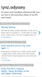 Mobile Screenshot of lynzodyssey.blogspot.com