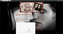 Desktop Screenshot of my-twilight-obsession.blogspot.com