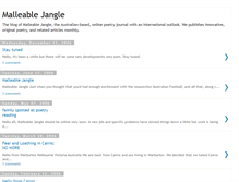 Tablet Screenshot of malleablejangle.blogspot.com