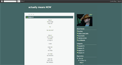 Desktop Screenshot of actuallymeans.blogspot.com
