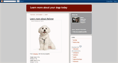 Desktop Screenshot of moreaboutyourdogs.blogspot.com