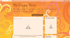 Desktop Screenshot of mypuppystory.blogspot.com