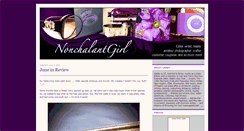 Desktop Screenshot of nonchalantgirl.blogspot.com