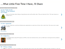 Tablet Screenshot of littlefreetime.blogspot.com