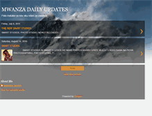 Tablet Screenshot of mwanzabussy.blogspot.com