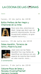 Mobile Screenshot of lacocinadelascasinas.blogspot.com