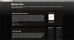 Desktop Screenshot of martialartsonline.blogspot.com