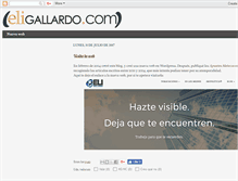 Tablet Screenshot of eligallardo.blogspot.com