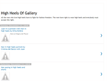 Tablet Screenshot of highheelsofgallery.blogspot.com