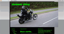 Desktop Screenshot of chopperglory.blogspot.com